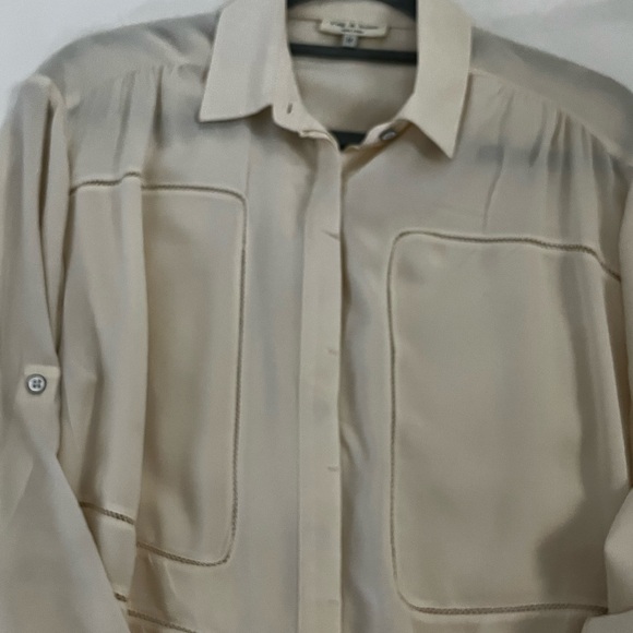 Rag & Bone Silk Blouse - Picture 4 of 5